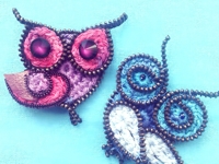 Fionitta Crochet Zipper Owls